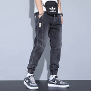 men's ankle-tied harem jeans, view 7 - MRSLM