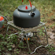 folding campfire grill stand, view 7 - MRSLM