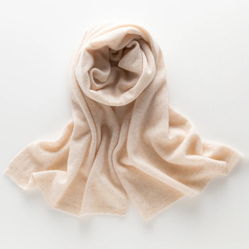 women's winter cashmere scarf, view 4 - MRSLM
