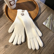 winter knitted wool gloves, view 7 - MRSLM