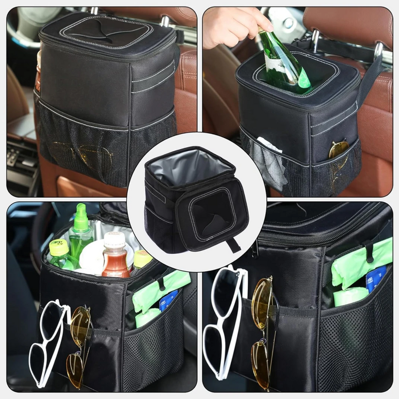hanging car trash can, view 6 - MRSLM
