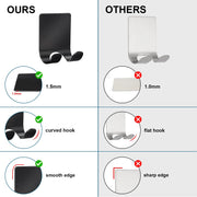 adhesive razor and towel holder set, view 7 - MRSLM