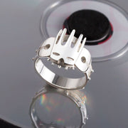 men's 925 silver ring, view 3 - MRSLM