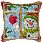 diy christmas embroidered cushion kit, view 10 - MRSLM