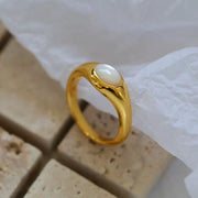 retro gem 925 silver ring, view 6 - MRSLM