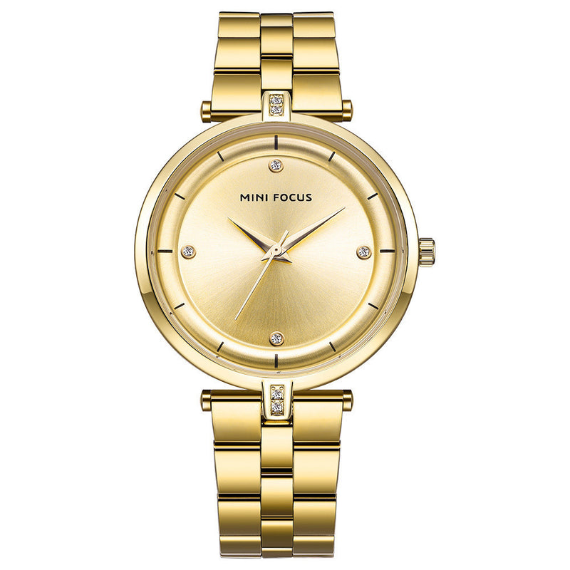 simple ladies quartz watch, view 5 - MRSLM