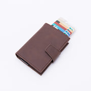 RFID blocking aluminum wallet, view 10 - MRSLM