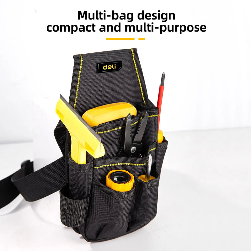 waist tool bag with pockets, view 3 - MRSLM