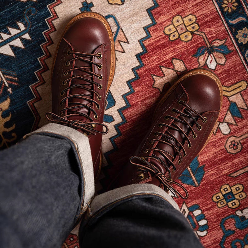 vintage british men ankle boots, view 6 - MRSLM
