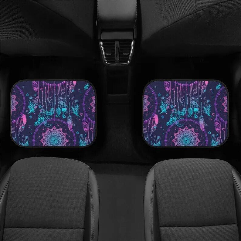 dreamcatcher car floor mats, view 5 - MRSLM
