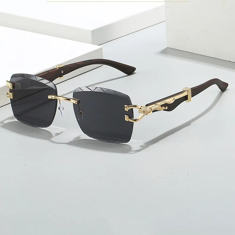 rectangle sunglasses with gradient lenses - MRSLM