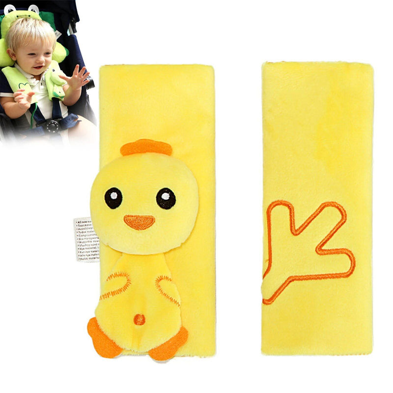 kids cartoon plush seat belt covers, view 4 - MRSLM