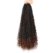 three-strand braid crochet hair, view 8 - MRSLM