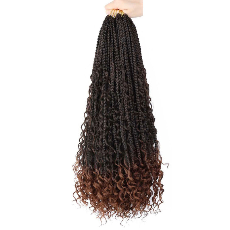 three-strand braid crochet hair, view 8 - MRSLM