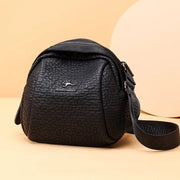 Women's genuine leather crossbody bag - MRSLM