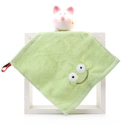 cartoon panda jacquard cotton baby face towel, view 9 - MRSLM