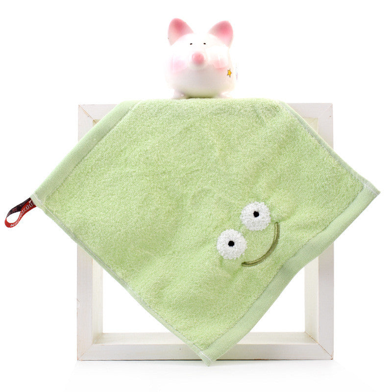 cartoon panda jacquard cotton baby face towel, view 9 - MRSLM