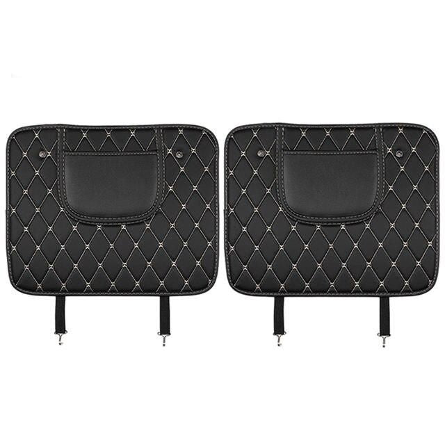 PU leather car seat back protector - MRSLM