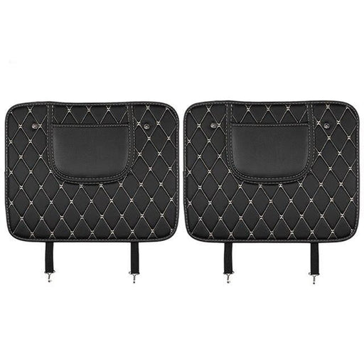 PU leather car seat back protector - MRSLM