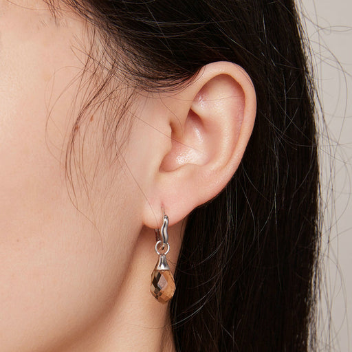 925 silver droplet earrings - MRSLM