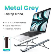 adjustable laptop stand, view 4 - MRSLM