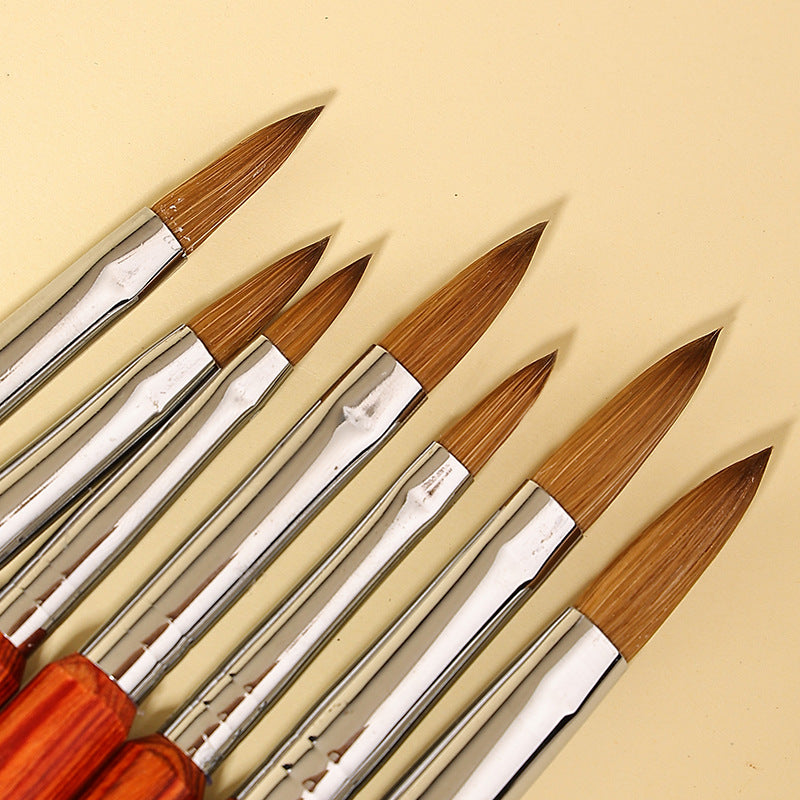 kolinsky acrylic nail brush, view 13 - MRSLM