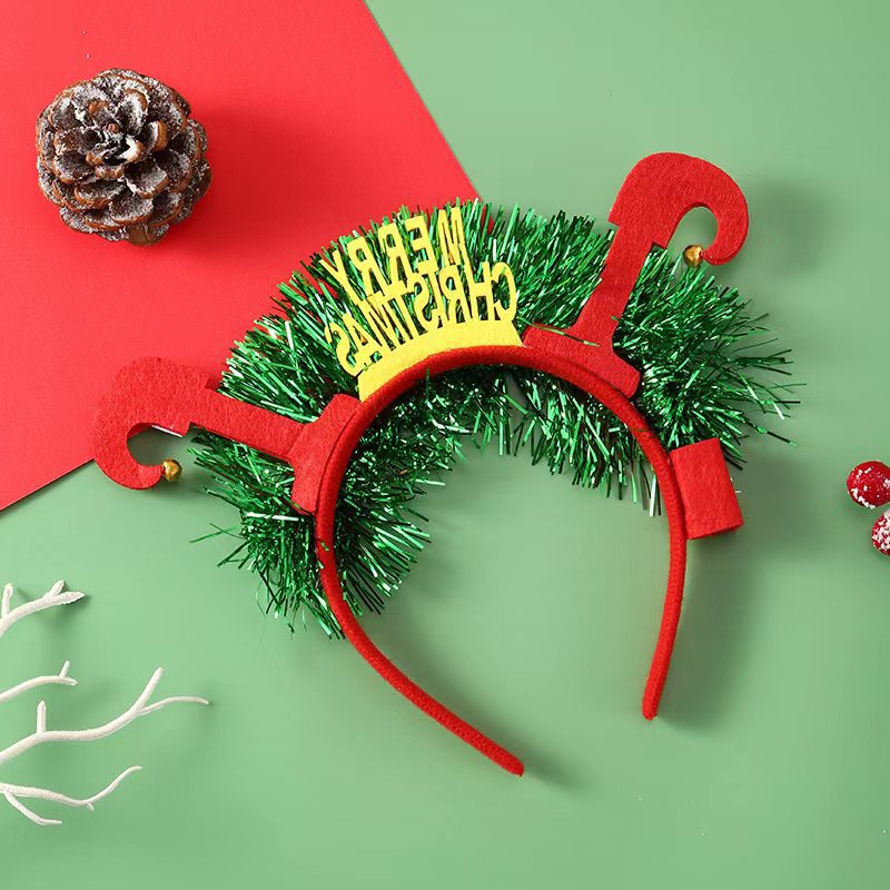Christmas light-up headband, view 6 - MRSLM