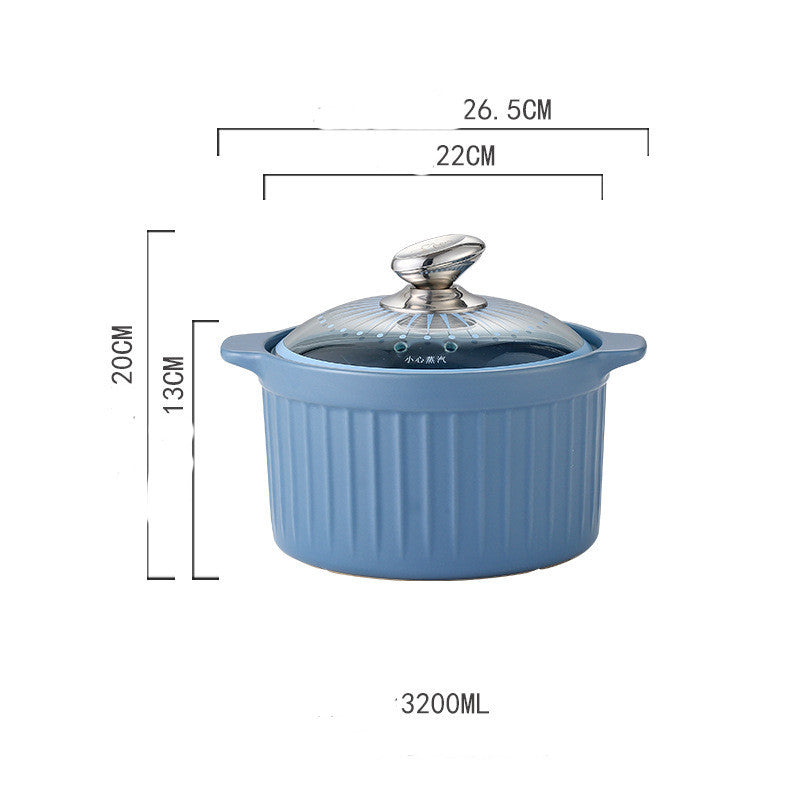 high temperature ceramic casserole, view 12 - MRSLM