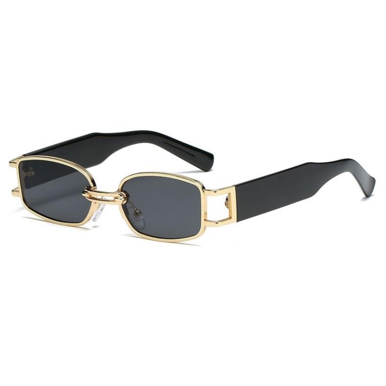 unisex vintage square sunglasses, view 5 - MRSLM