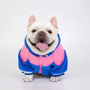 thick fleece dog jacket, view 3 - MRSLM