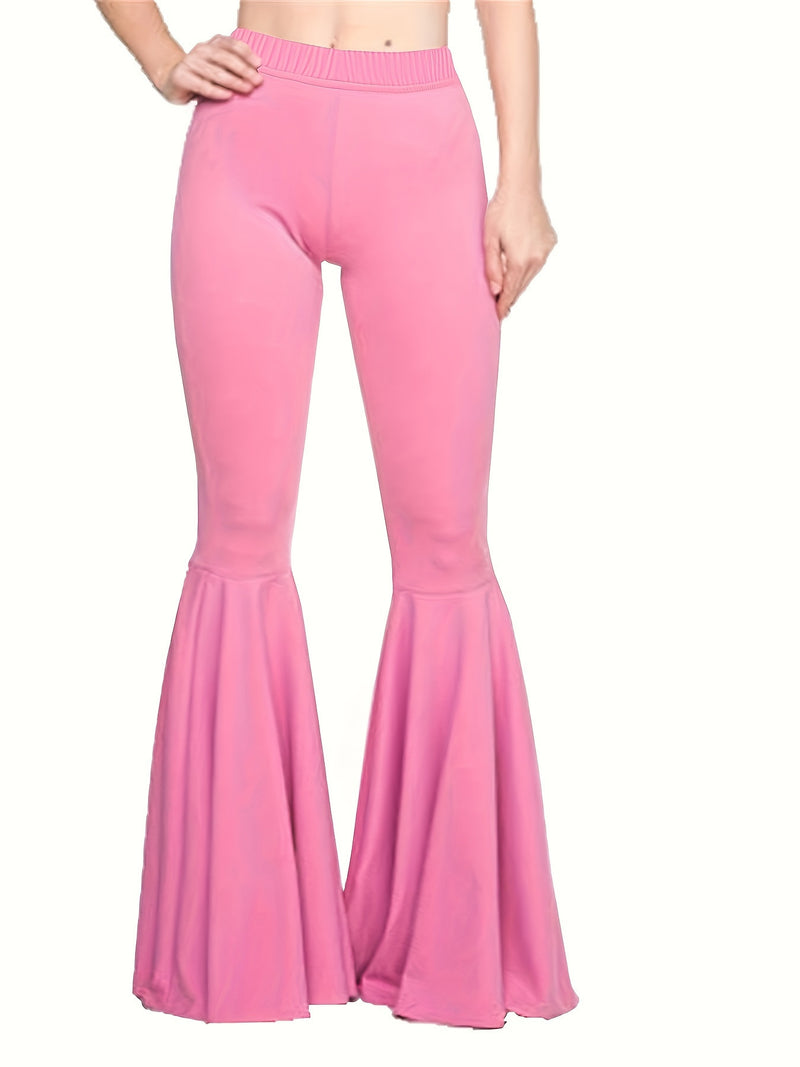 women's plus size loose flared pants, view 6 - MRSLM