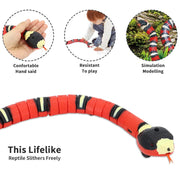 usb rechargeable smart snake toy, view 5 - MRSLM