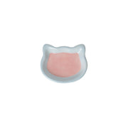 hand-painted ceramic cat food bowl, view 19 - MRSLM