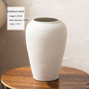 ceramic dried flower vase, view 2 - MRSLM