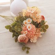 artificial silk rose bouquet, view 5 - MRSLM