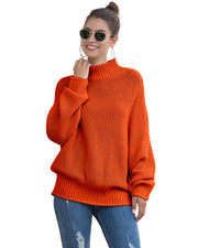 turtleneck knitted sweater women, view 17 - MRSLM
