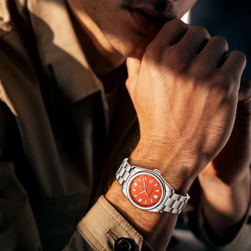 men's chronograph quartz watch, view 8 - MRSLM