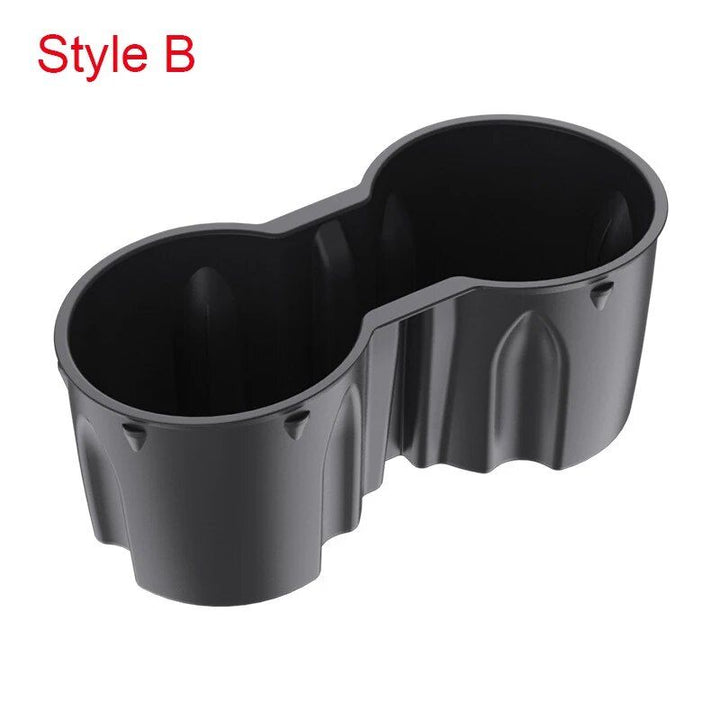 Waterproof Console Double Hole Cup Holder Insert for 2021 Model 3Y