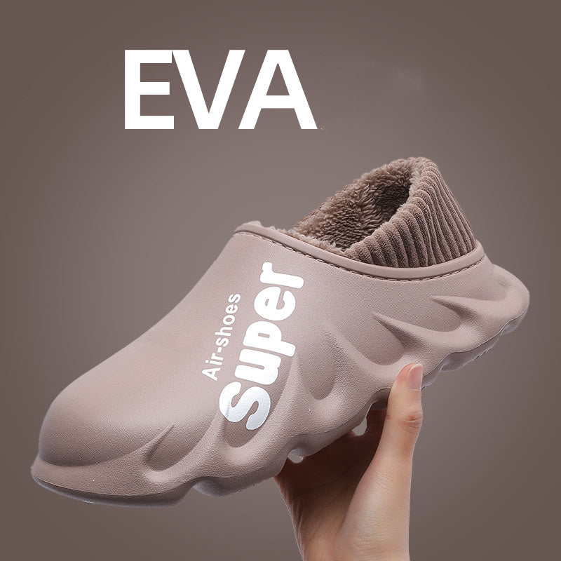 EVA waterproof plush home slippers, view 8 - MRSLM
