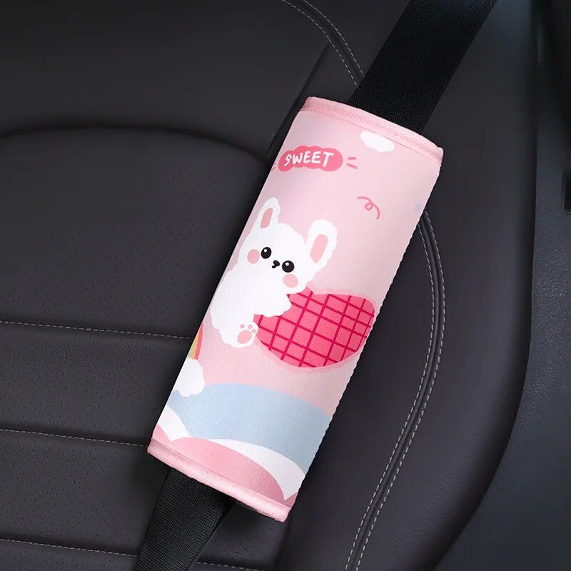 kids car seatbelt cover cartoon, view 17 - MRSLM