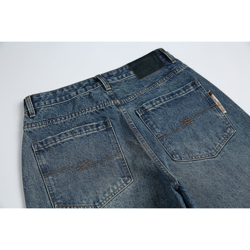 Autumn Retro Loose Jeans