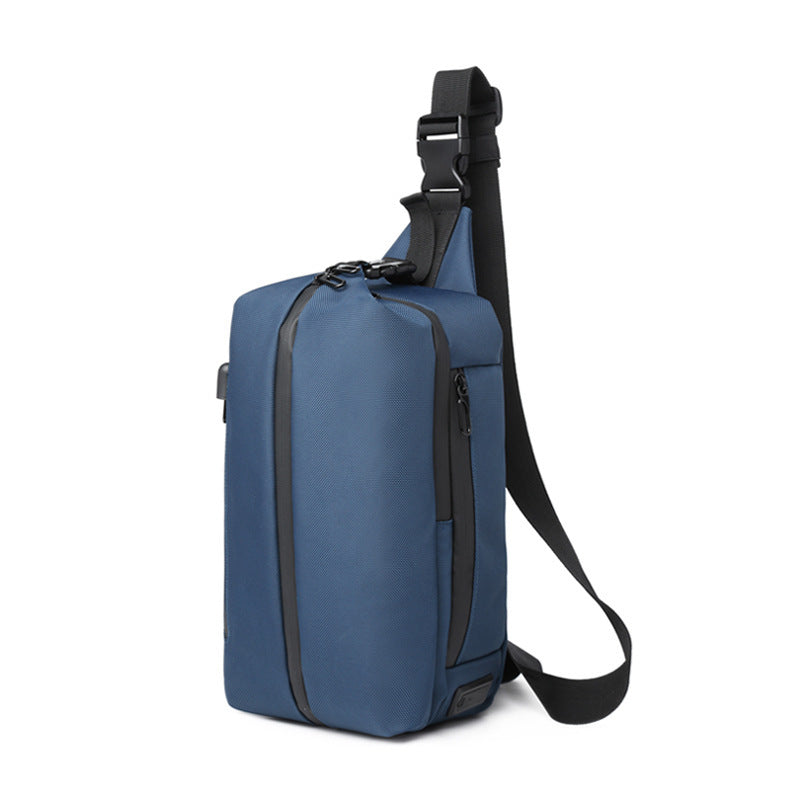 men's sports crossbody chest bag, view 6 - MRSLM