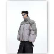 thickened 3d splicing design jacket, view 7 - MRSLM