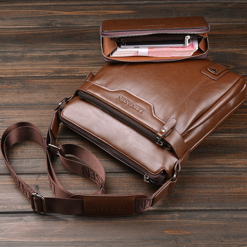 large retro pu bag, view 2 - MRSLM