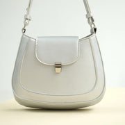 Vegan leather shoulder bag, view 5 - MRSLM