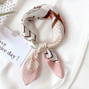 Small square silk scarf, view 10 - MRSLM