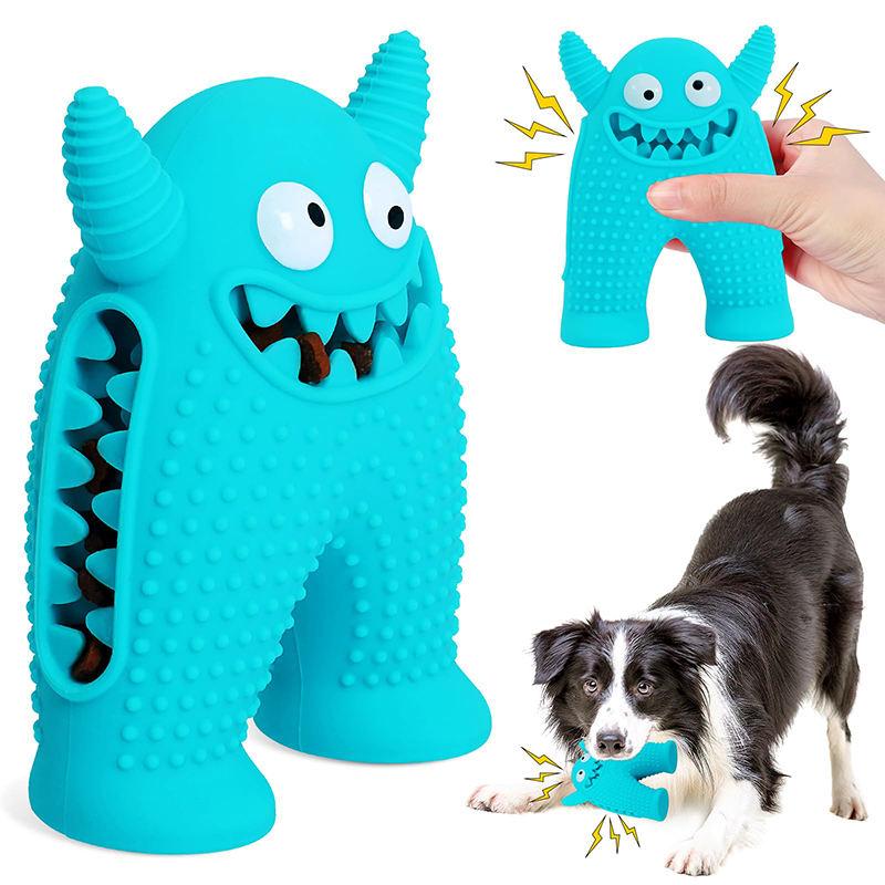 durable squeaky dog toy, view 2 - MRSLM
