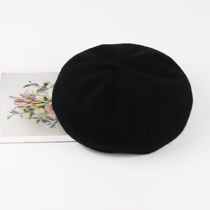 Women's 100% wool beret, view 12 - MRSLM