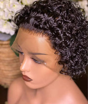 short curly wig, view 4 - MRSLM