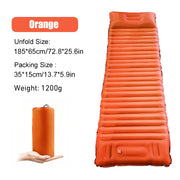 ultralight inflatable camping mattress, view 4 - MRSLM